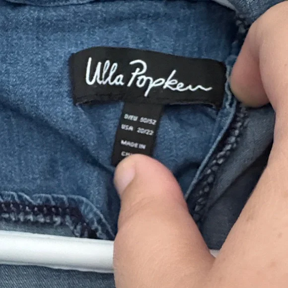 Ulla Popken Blue Utility Jacket - Picture 2 of 4